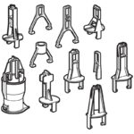 Geberit Flush Valve Bracket Pack