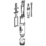 Geberit Sigma Type 208 Dual Flush Valve