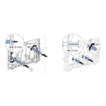 Geberit Push Rod Set for UP320