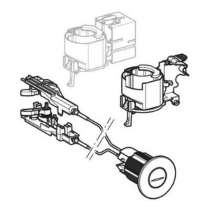 Geberit Actuator & Lever Chrome