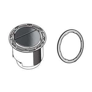 Geberit Type 01 Remote Dual Flush Actuator Chrome