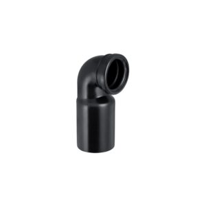 Geberit HDPE Bend with Connector for Wall WC