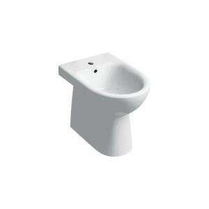 Geberit Selnova Back to Wall Bidet, 1 Tap Hole