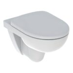 Geberit Selnova Wall Hung Rimfree Toilet with Standard Seat