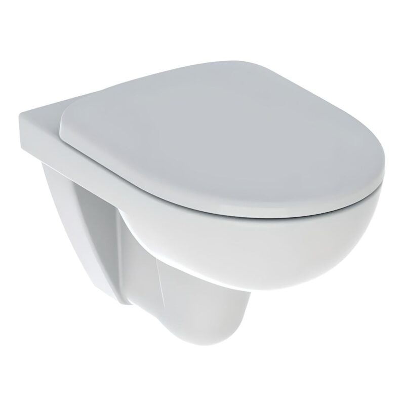 Geberit Selnova Wall Hung Rimfree Toilet with Standard Seat
