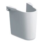 Geberit Selnova 500x410mm 2 Taphole Handrinse Basin & Semi Pedestal