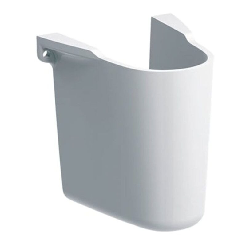 Geberit Selnova 500x410mm 2 Taphole Handrinse Basin & Semi Pedestal