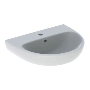 Geberit Selnova 550x440mm 1 Tap Hole Basin & Semi Pedestal