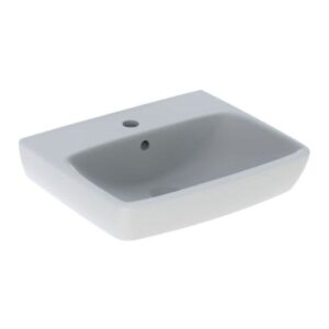 Geberit Selnova Square 500x420mm 1 Taphole Basin & Semi Pedestal