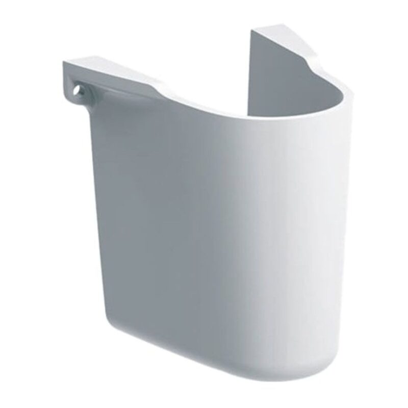 Geberit Selnova Square 500x420mm 1 Taphole Basin & Semi Pedestal