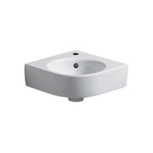 Geberit Selnova Compact Round Corner Basin 500mm 1 Taphole