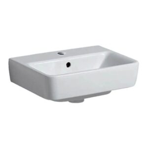 Geberit Selnova Compact 450mm Wall Hung Basin 1 Tap Hole