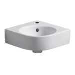 Geberit Selnova Compact Round Corner Basin 320mm 1 Tap Hole