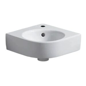 Geberit Selnova Compact Round Corner Basin 320mm 1 Tap Hole