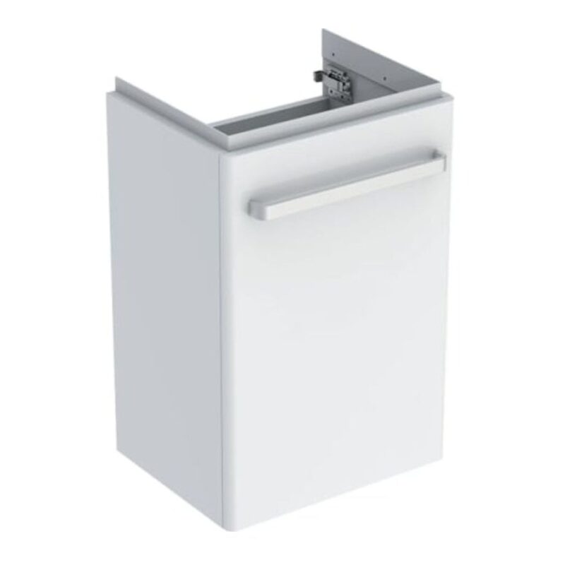 Geberit Selnova Compact White Vanity Unit & 450mm 1 Tap Hole Handrinse Basin