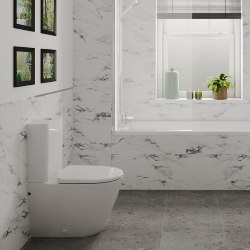 Geberit Smyle 3-in-1 Rimless CC Toilet Pack with Pan, Cistern & Soft Close Seat