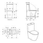 Geberit Smyle 3-in-1 Rimless CC Toilet Pack with Pan, Cistern & Soft Close Seat