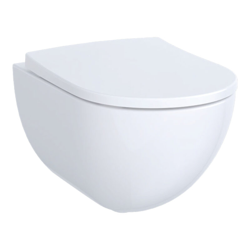 Geberit Aniara Rimless Wall Hung Pan & Soft Close Quick Release Seat Pack Geberit Aniara Rimless Wall Hung Pan & Soft Close Quick Release Seat Pack