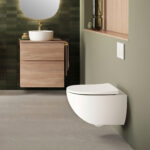 Geberit Aniara Rimless Wall Hung Pan & Soft Close Quick Release Seat Pack