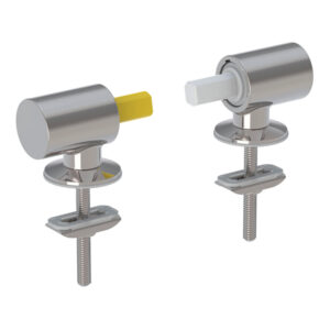 Geberit Set of Hinges for WC Seat, Soft-Closing Mechanism