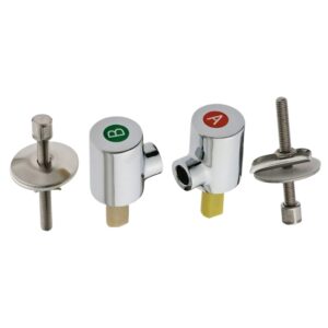 Geberit Set of Hinges for WC Seat, Soft-Closing Mechanism
