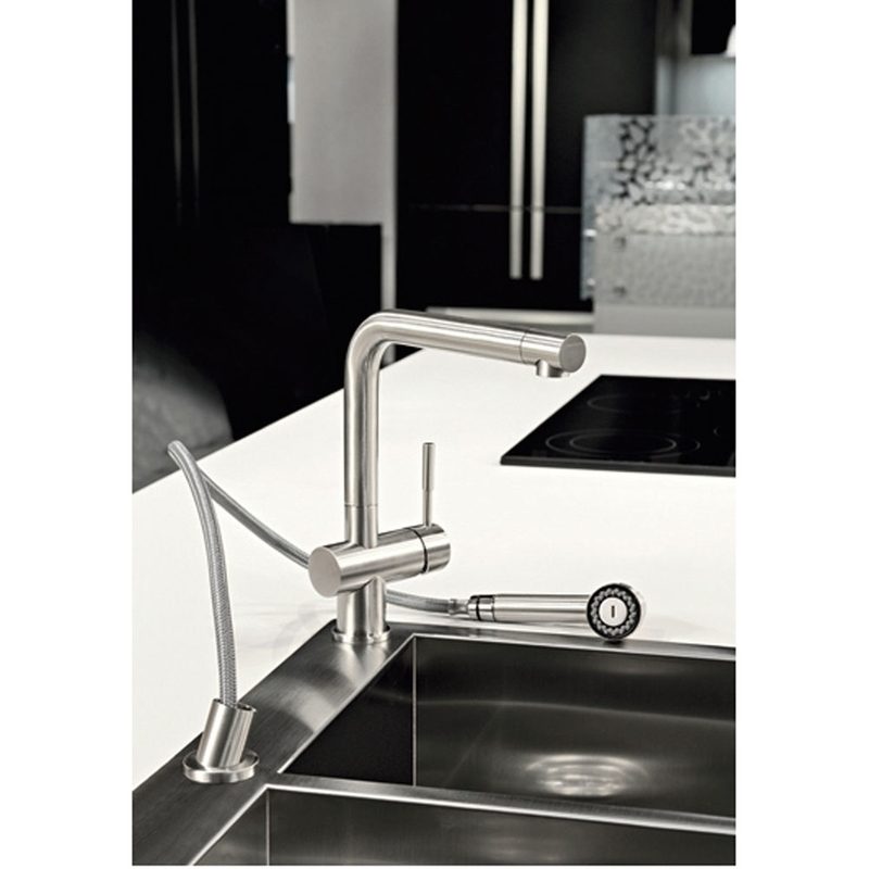 Gessi Oxygen Kitchen Sink Mixer 16556 Chrome