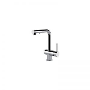 Gessi Oxygen Mono Sink Mixer with Pull Out Rinse Chrome