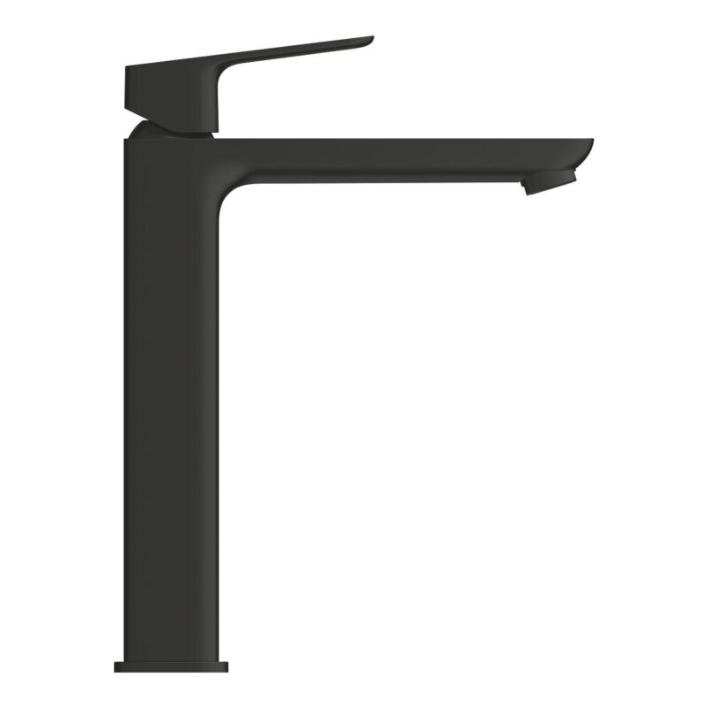 Grohe Cubeo XL Size Smooth Body Basin Mixer Tap Black