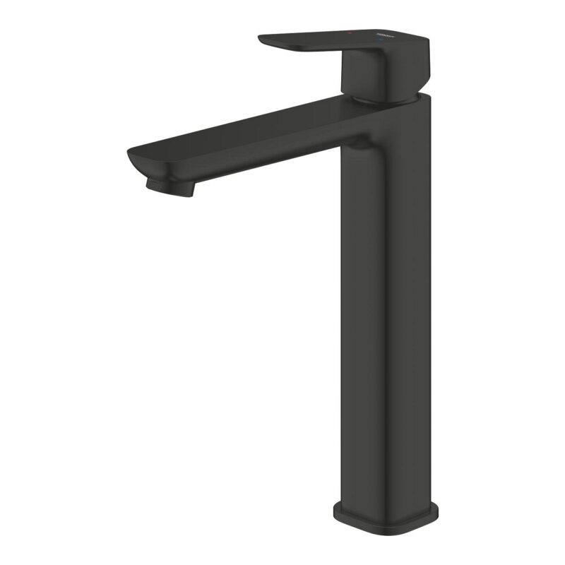 Grohe Cubeo XL Size Smooth Body Basin Mixer Tap Black