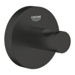 Grohe Essentials Robe Hook Matte Black
