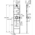 Grohe Rapido Shower Frame for Mono Concealed Shower Installation