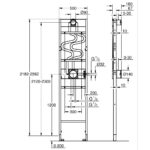 Grohe Rapido Shower Frame for Duo Concealed Shower Installation