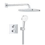 Grohe Grohtherm Concealed Shower System with Tempesta 250 Cube