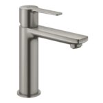 Grohe Lineare Basin Mixer Tap S-Size 23106 Supersteel