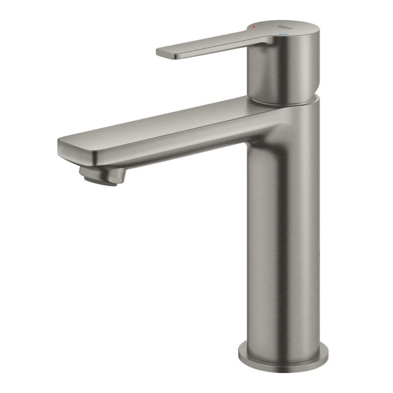Grohe Lineare Basin Mixer Tap S-Size 23106 Supersteel