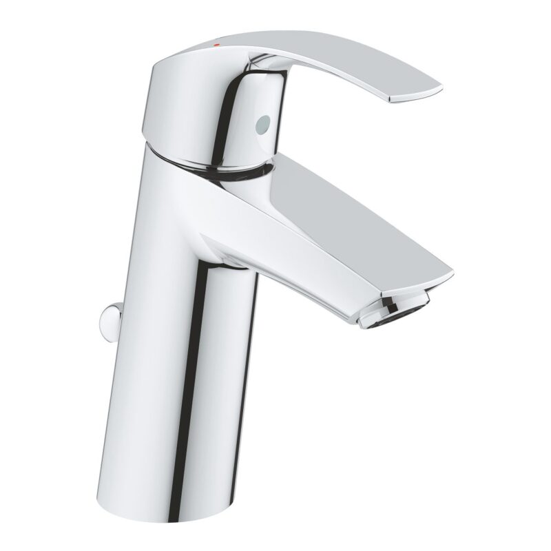 Grohe Eurosmart Basin Mixer with Pop-Up Waste Medium 23322