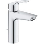 Grohe Eurosmart M-Size EcoJoy Basin Mixer with Retractable Chain