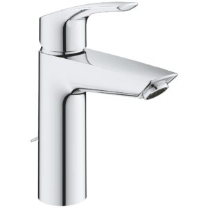 Grohe Eurosmart M-Size EcoJoy Basin Mixer with Retractable Chain