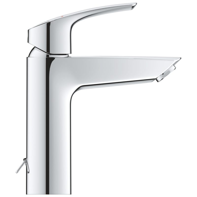Grohe Eurosmart M-Size EcoJoy Basin Mixer with Retractable Chain