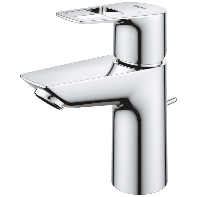 Grohe Bauloop S-Size Basin Mixer Tap with Pop Up Waste 23335