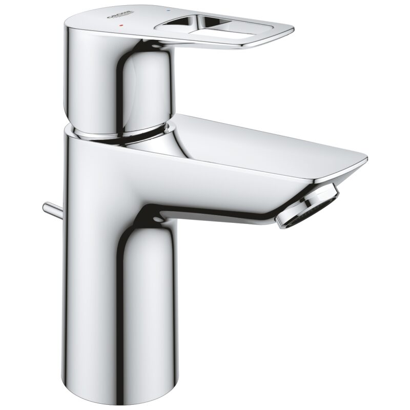 Grohe Bauloop S-Size Basin Mixer Tap with Pop Up Waste 23335