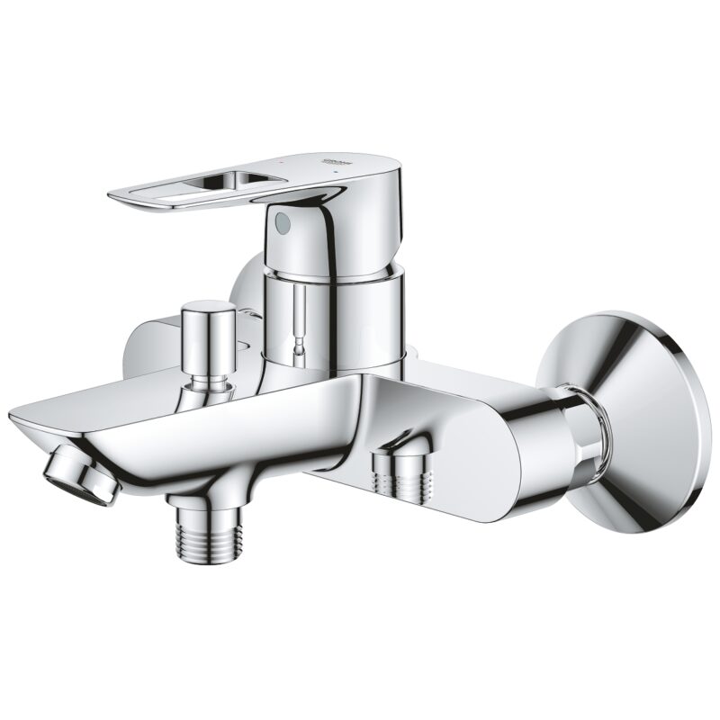 Grohe Bauloop Wall Bath/Shower Mixer Tap 23602