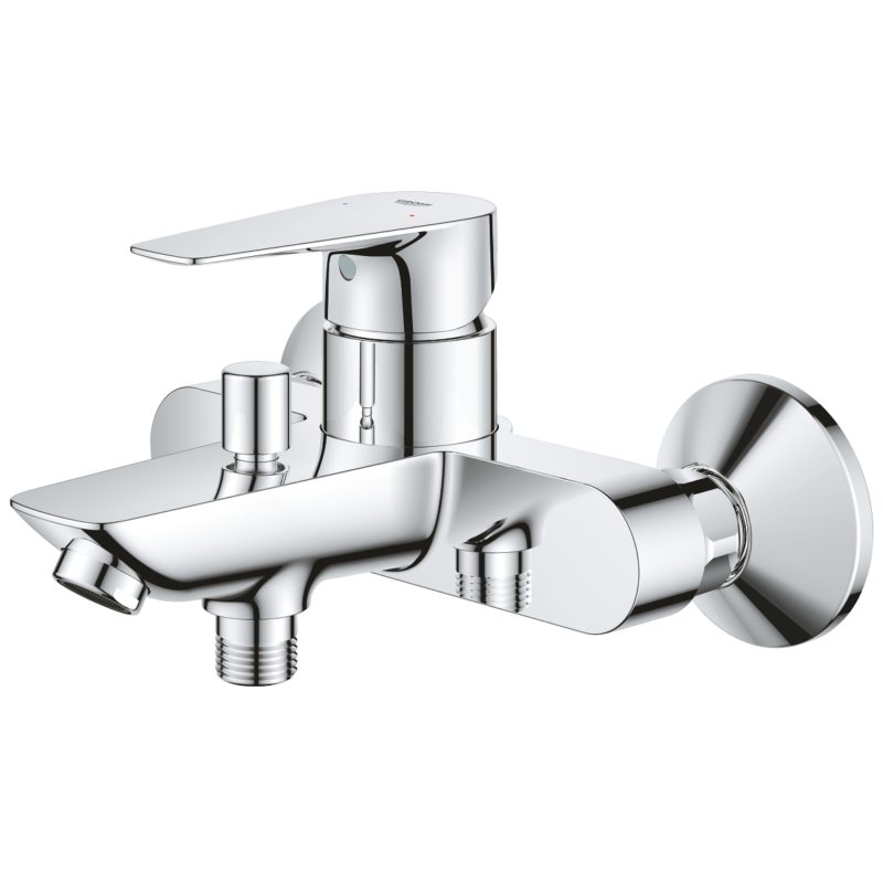 Grohe Bauedge Wall Bath/Shower Mixer Tap 23604