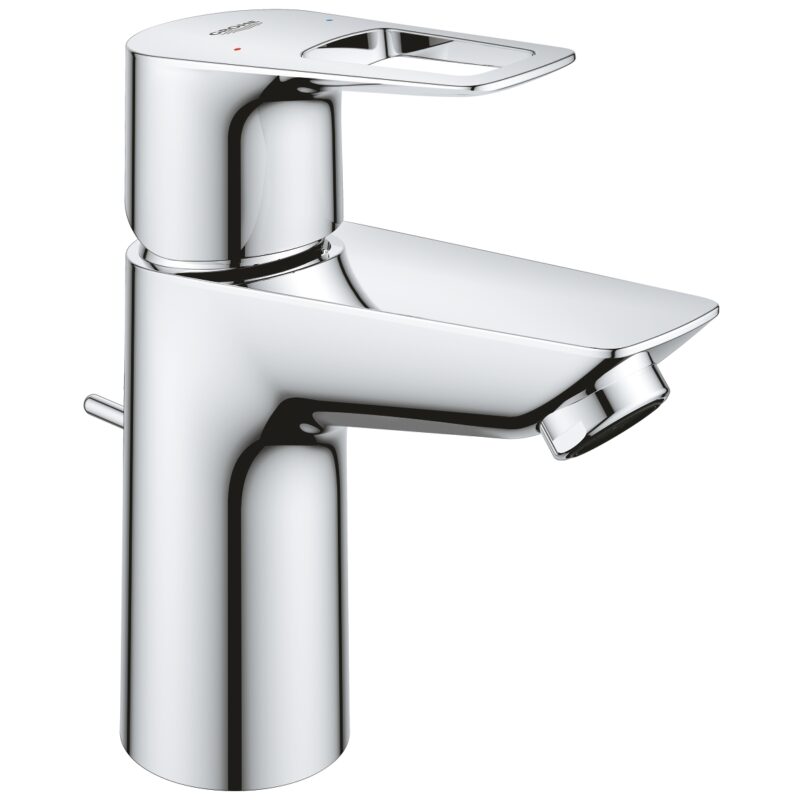 Grohe Bauloop S-Size LowFlow Basin Mixer with Pop Up Waste 23877
