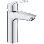 Grohe Eurosmart M-Size Smooth Body EcoJoy Basin Mixer with Waste