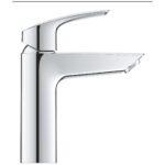 Grohe Eurosmart M-Size Smooth Body EcoJoy Basin Mixer with Waste