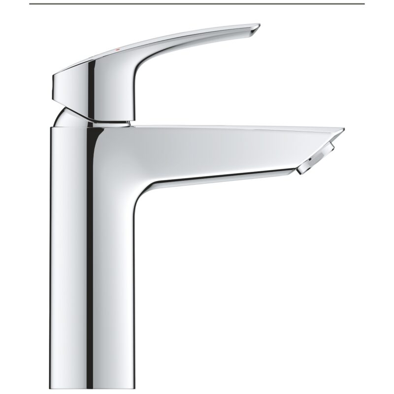Grohe Eurosmart M-Size Smooth Body EcoJoy Basin Mixer with Waste