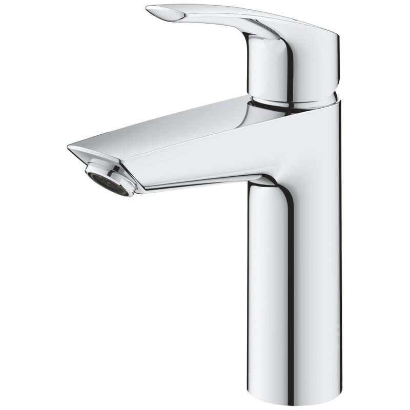Grohe Eurosmart M-Size Smooth Body EcoJoy Basin Mixer with Waste
