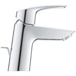 Grohe Eurosmart Angled S-Size Basin Mixer with Pop Up Waste 23965