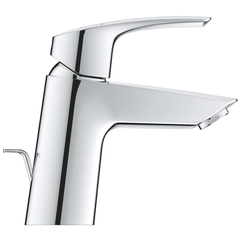 Grohe Eurosmart Angled S-Size Basin Mixer with Pop Up Waste 23965